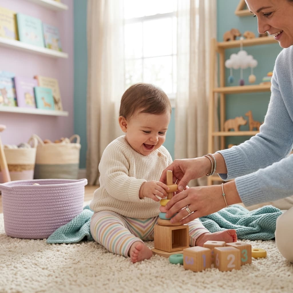 Criança brincando no espaço BabyHouse